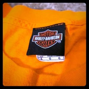 Harley Davidson Shirt in classic orange